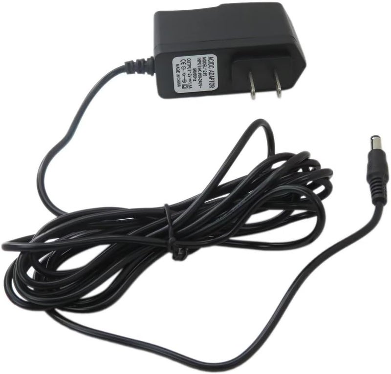 Vicue 9.84ft 12V Black Power Supply Adapter Cord for Yamaha keyboards P45, P48, P105, P115, P121, P125, P128 - Image 1